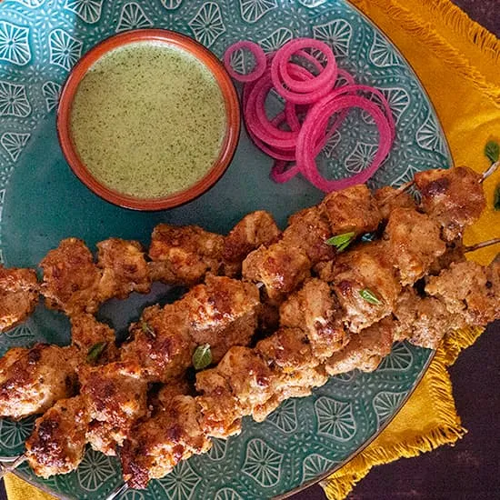 Recept: Indiase kipspiesjes uit de oven