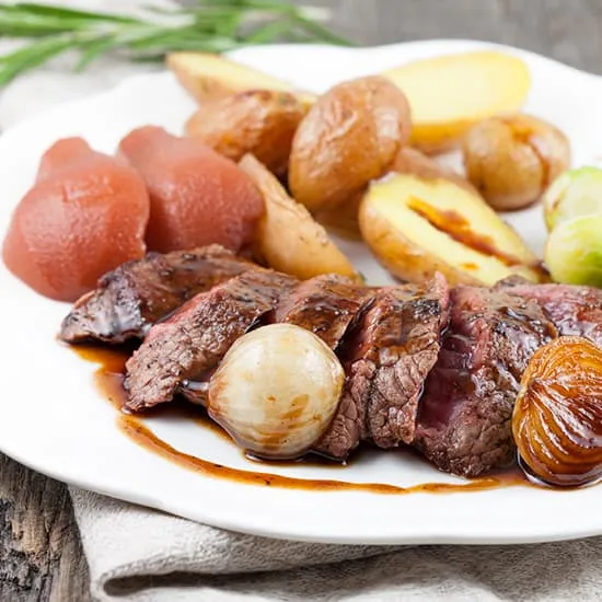 Recept: Kangoeroe biefstuk met stroopsaus