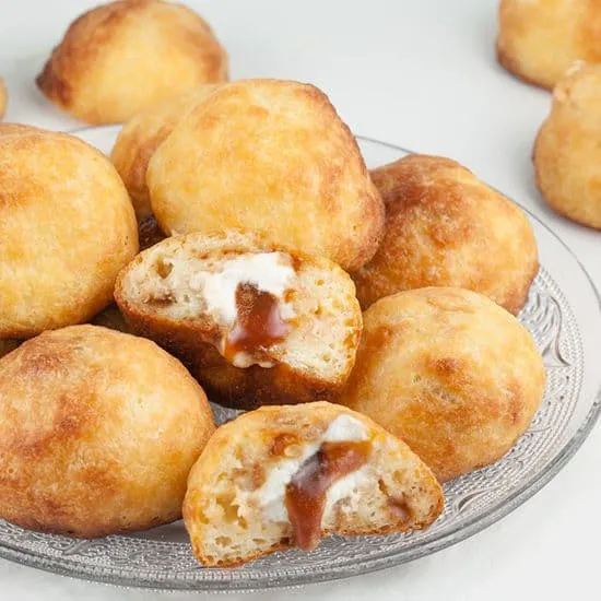 Recept: Slagroomsoesjes met zeezout karamel