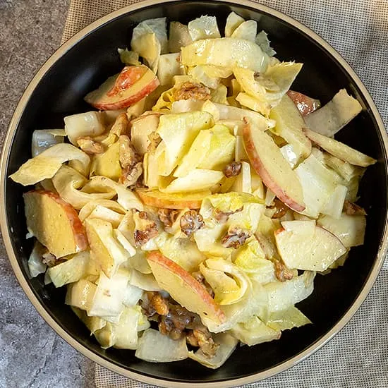 Recept: Witlofsalade met appel