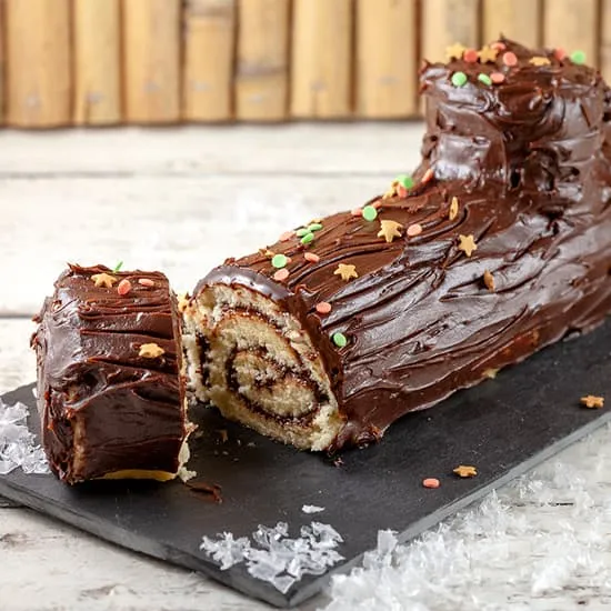 Recept: Bûche de Noël