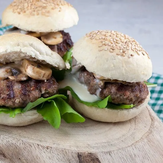 Carre d'ambre mini hamburgers
