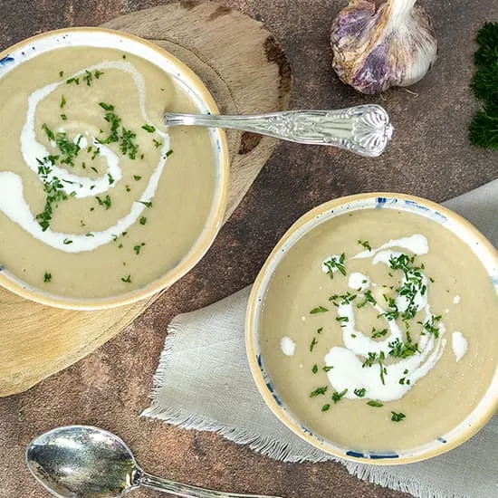 Recept: Koolrabi soep