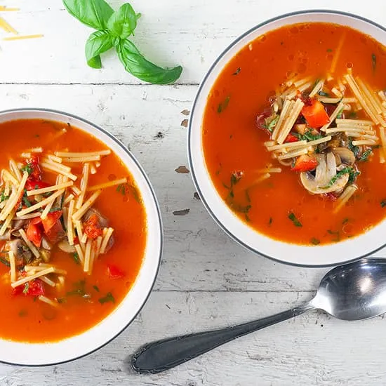 Recept: Paprikasoep
