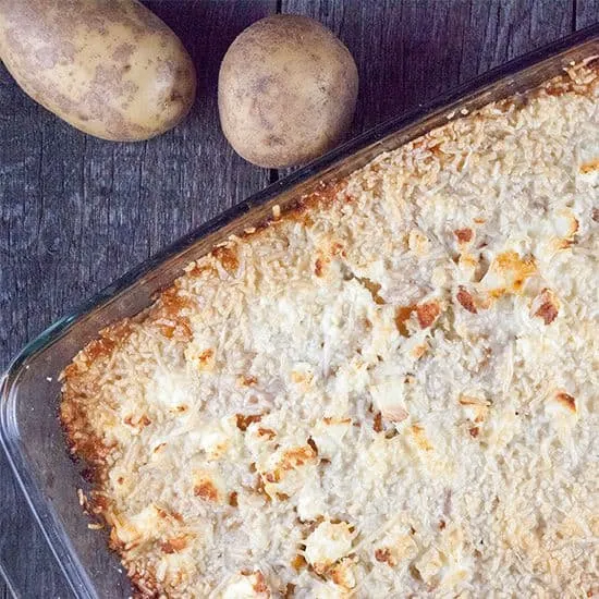 Recept: Aubergine en feta ovenschotel