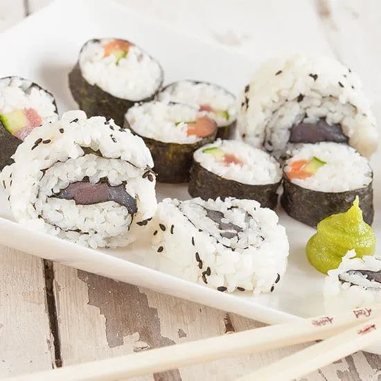 Zelf maki sushi maken