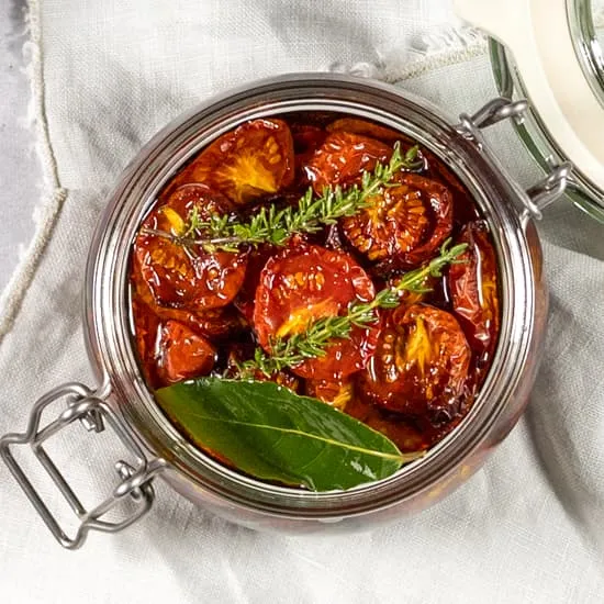 Recept: Zongedroogde tomaten