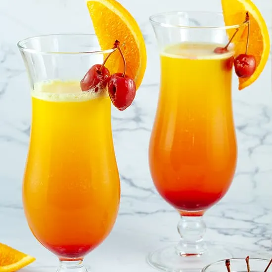 Recept: Tequila sunrise