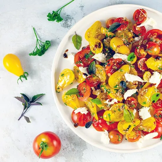Recept: Tomatensalade met mozzarella