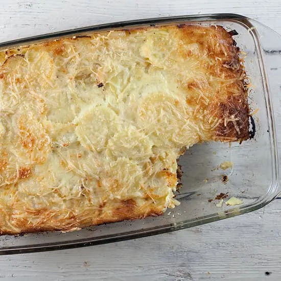Recept: Aardappelgratin met ui