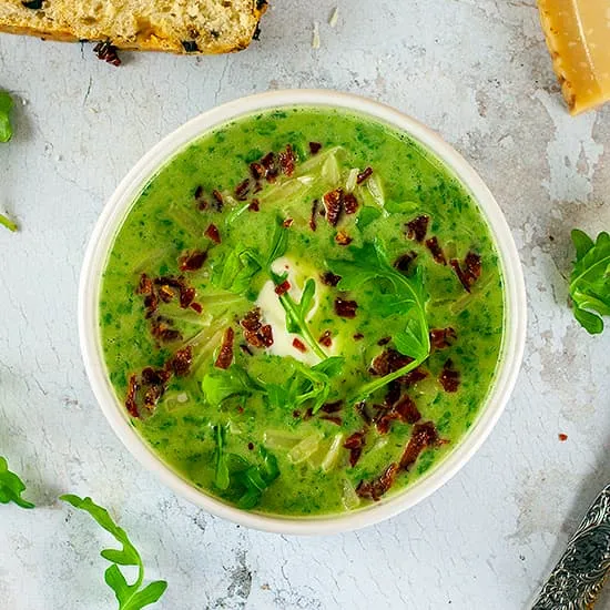 Recept: Rucolasoep