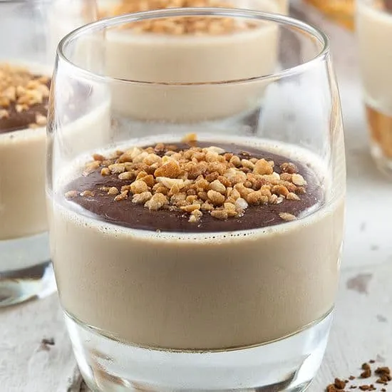 Mokka panna cotta
