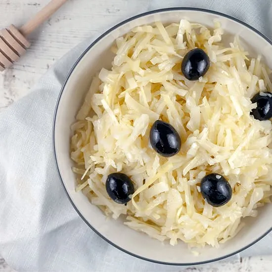 Recept: Griekse witte koolsalade