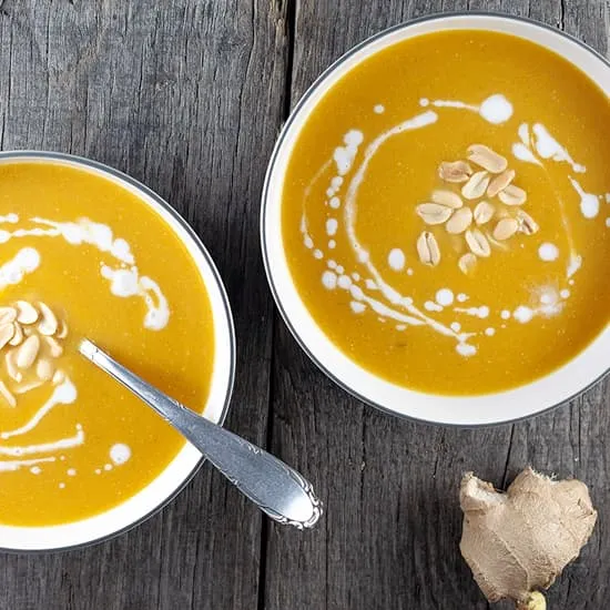 Recept: Pompoen courgette soep