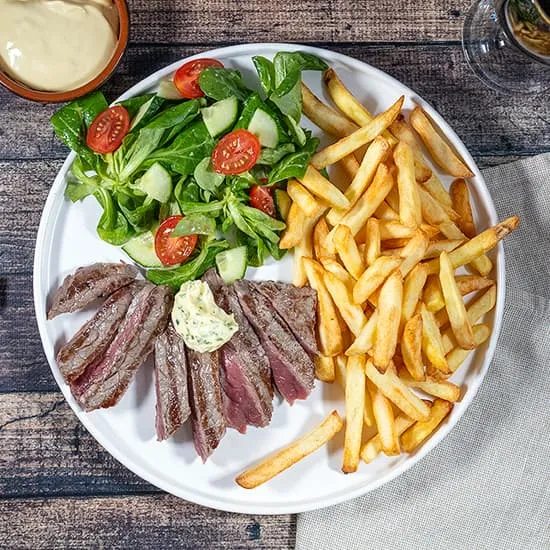 Recept: Steak frites