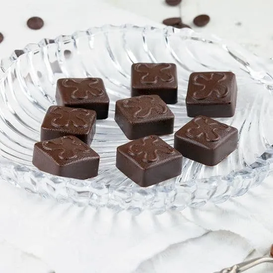 Bonbons met romige karamel vulling