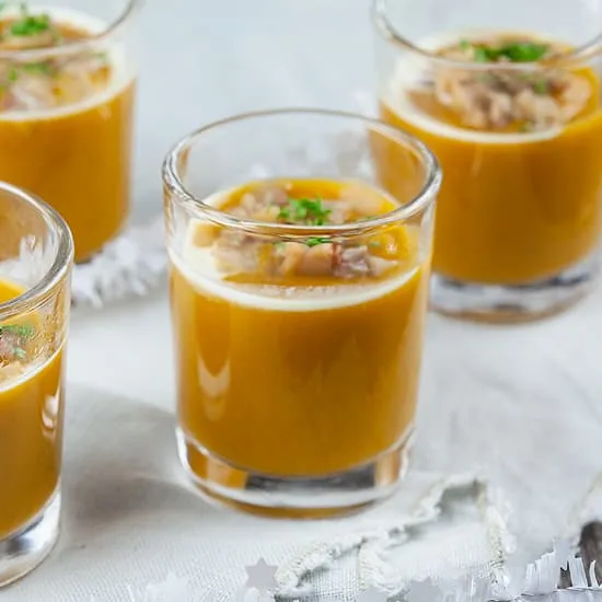 Recept: Pompoen-kastanjesoep