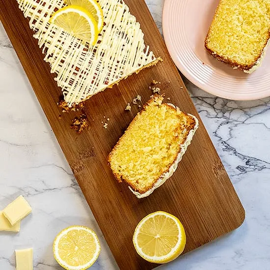 Recept: Citroencake met witte chocolade