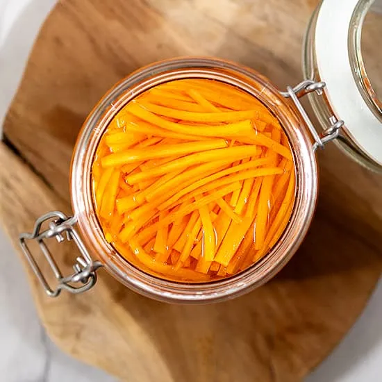 Recept: Ingelegde wortel