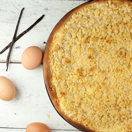 Recept: Limburgse kruimelvlaai