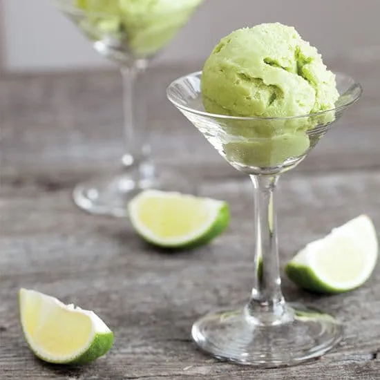 Avocado ijs