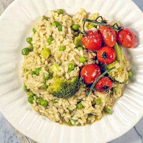 Recept: Risotto met doperwten