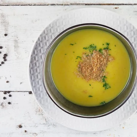 Recept: Pâtisson-kokossoep