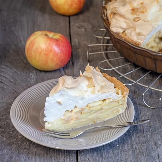 Recept: Appel meringue taart