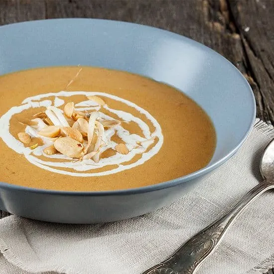 Recept: Pittige pindasoep
