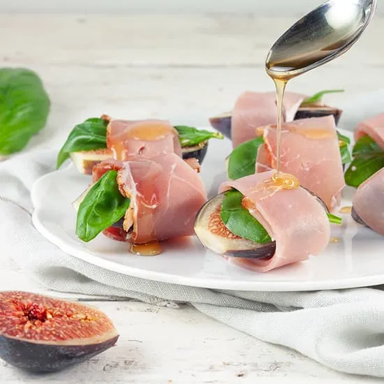 Recept: Vijgen en ham hapjes