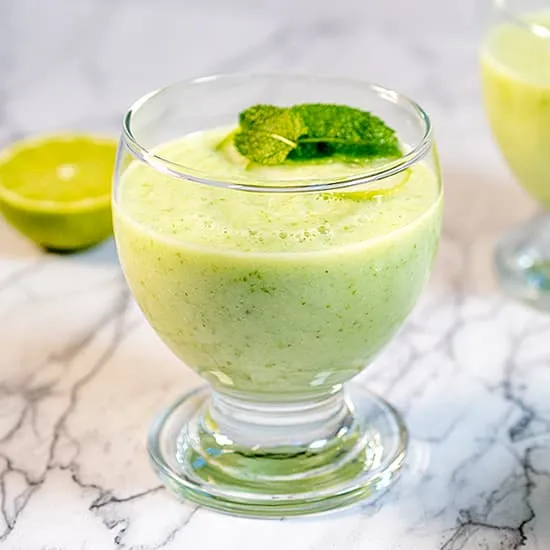 Recept: Koude komkommersoep