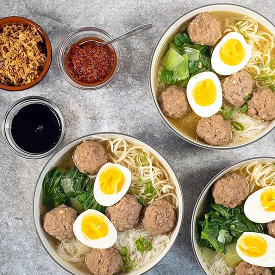 Recept: Bakso soep