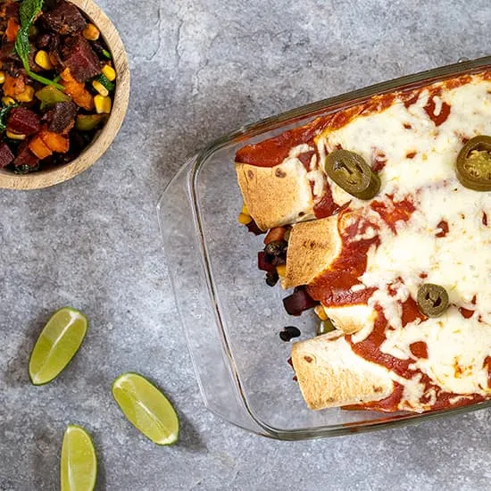 Recept: Vegetarische enchiladas