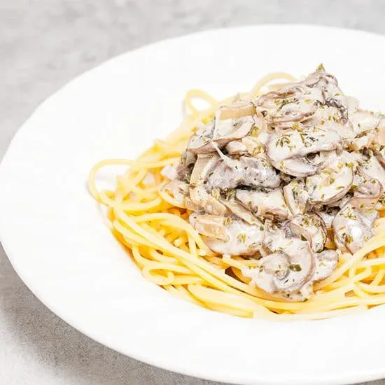 Recept: Pasta met champignonsaus