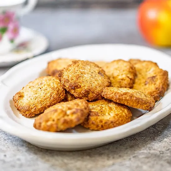 Recept: Havermoutkoekjes met appelmoes