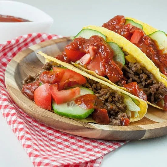 Recept: Taco schelpen met gehakt