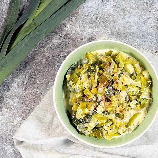 Recept: Prei à la crème