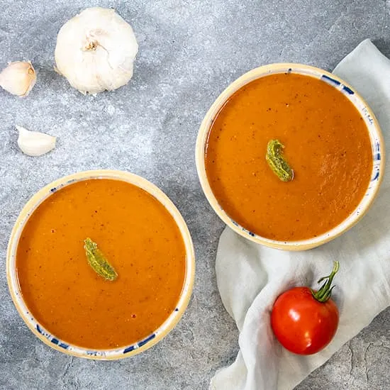 Recept: Tomaten-courgettesoep