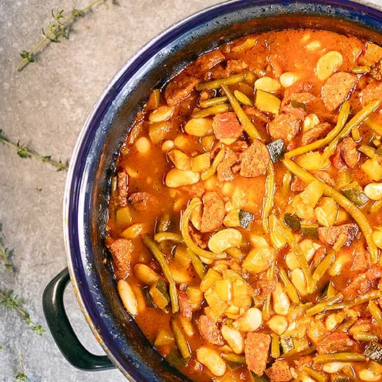 Recept: Bonenstoof met chorizo