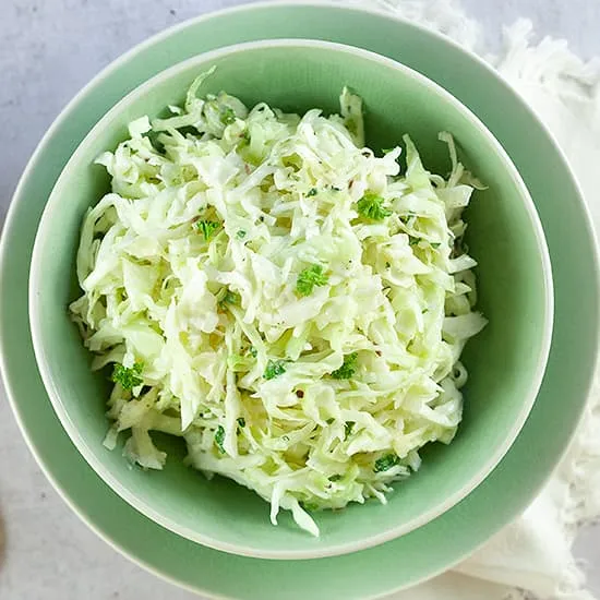 Recept: Witte kool salade