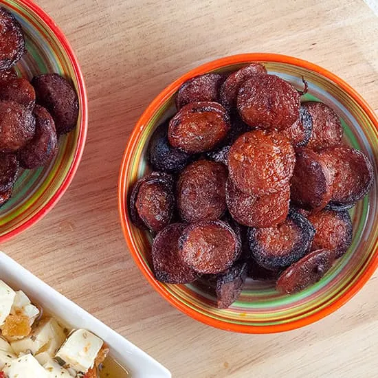 Recept: Gebakken chorizo