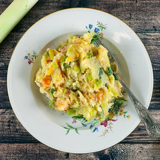 Recept: Prei stamppot met wortelen