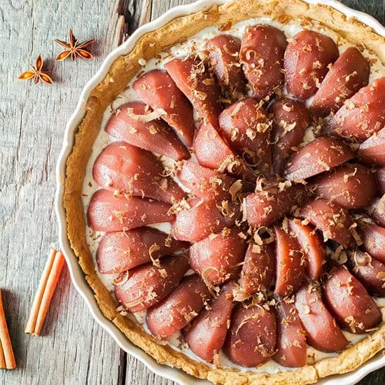 Recept: Stoofperentaart