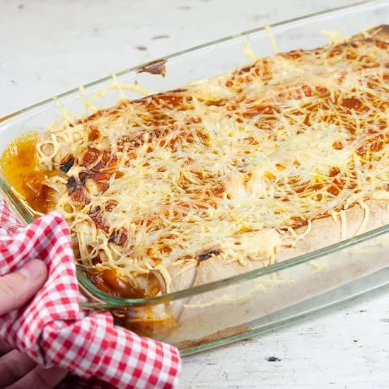Recept: Enchiladas met kip en mozzarella