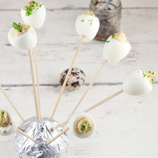 Recept: Gevulde kwarteleitjes met truffel