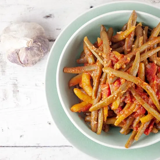 Recept: Libanese sperziebonen met tomaat
