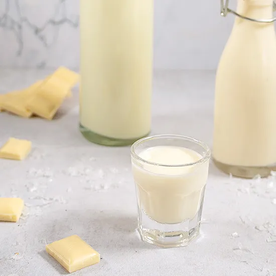 Recept: Witte chocolade likeur maken