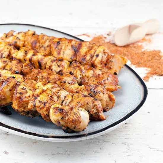 Recept: Kip cajun spiezen