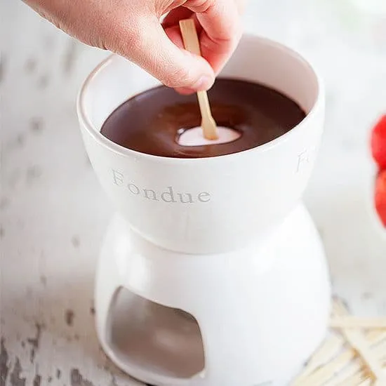 Chocoladefondue