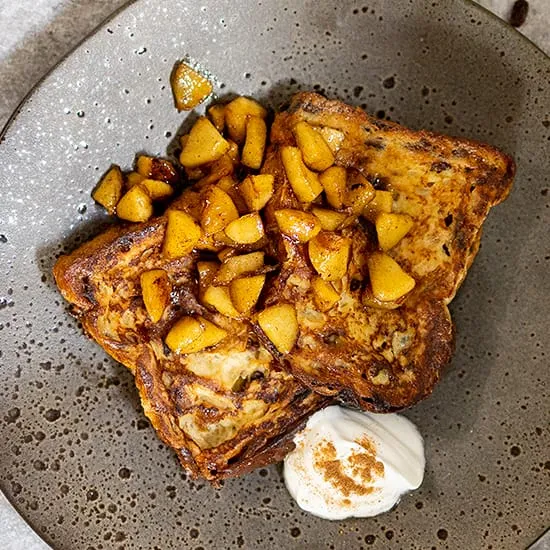 Recept: Wentelteefjes van krentenbrood